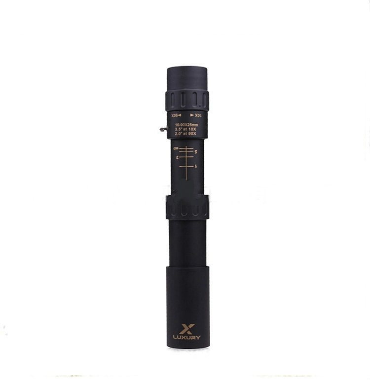 Binocolo monoculare per visione notturna con telescopio ad alto ingrandimento con zoom telescopico HD 10-90X25, 10-90X25