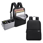 Zaino per computer business casual a doppio strato CADeN L4 Borsa per fotocamera digitale multifunzione USB