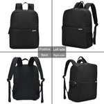 Zaino per computer business casual a doppio strato CADeN L4 Borsa per fotocamera digitale multifunzione USB
