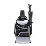 Zaino fotografico CADeN D15 Messenger a spalla singola multifunzione con copertina aperta Zaino per fotocamera reflex per il tempo libero all'aperto, D15