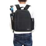 Borsa per fotocamera CADeN SLR a spalla per fotocamera digitale Zaino fotografico in nylon leggero e resistente per esterni, Small Size, Large Size