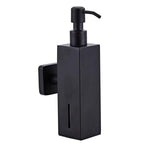Dispenser di sapone manuale a parete in acciaio inossidabile 304, Square Wall-mounted, Round Wall-mounted, Square Table Top, Round Table Top