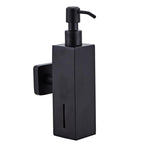 Dispenser di sapone manuale a parete in acciaio inossidabile 304, Square Wall-mounted, Round Wall-mounted, Square Table Top, Round Table Top
