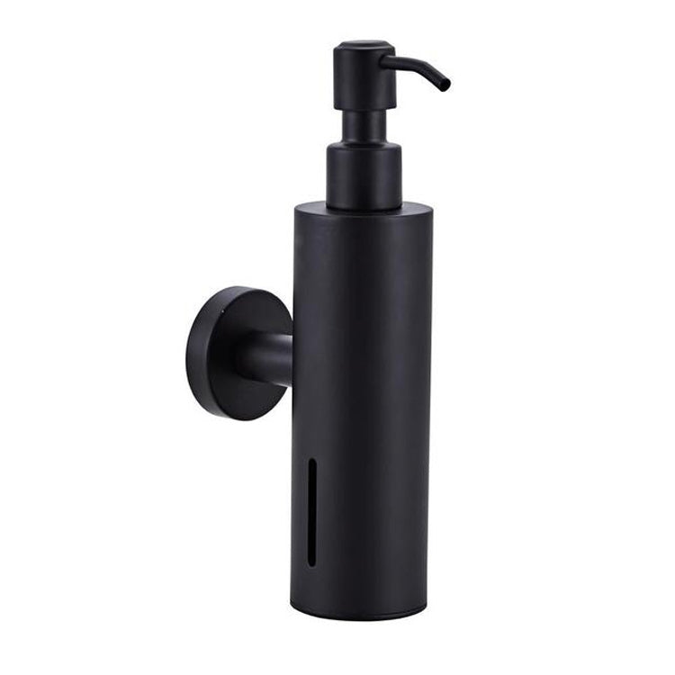Dispenser di sapone manuale a parete in acciaio inossidabile 304, Square Wall-mounted, Round Wall-mounted, Square Table Top, Round Table Top