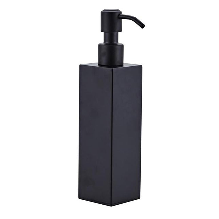 Dispenser di sapone manuale a parete in acciaio inossidabile 304, Square Wall-mounted, Round Wall-mounted, Square Table Top, Round Table Top