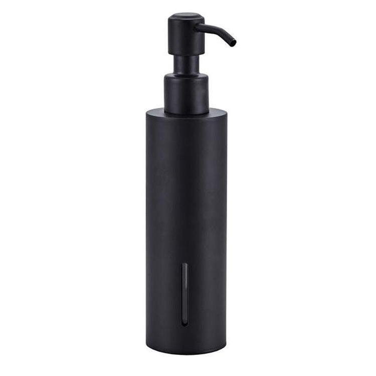 Dispenser di sapone manuale a parete in acciaio inossidabile 304, Square Wall-mounted, Round Wall-mounted, Square Table Top, Round Table Top