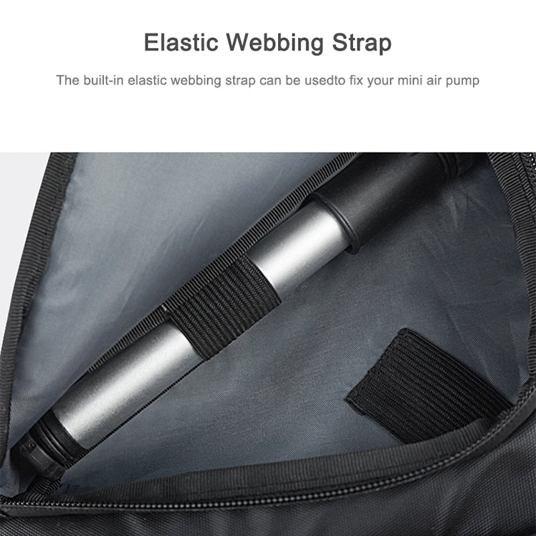 Borsa triangolare in poliestere cerato con trave anteriore per bicicletta Shark Tiger, Shark Tiger 1.5L Front Beam Bag