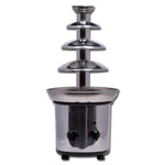 Macchina per cascata di fonduta di cioccolato elettrica con fontana di cioccolato da 2 pezzi a 4 strati, 4 Tiers