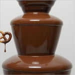 Macchina per cascata di fonduta di cioccolato elettrica con fontana di cioccolato da 2 pezzi a 4 strati, 4 Tiers