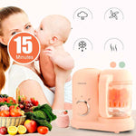 Multifunzione per la cottura di alimenti per bambini Macchina supplementare per alimenti per smerigliatrice per miscelazione a vapore
