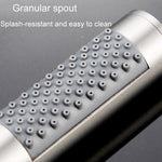 Soffione doccia palmare in acciaio inox pressurizzato