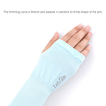 Maniche lunghe per protezione solare in seta di ghiaccio Ciclismo Guida Manichetta per braccio UV all'aperto, Lunghezza: 38 cm, Ice Silk Arm Oversleeve (White), Ice Silk Arm Oversleeve (Black), Ice Silk Arm Oversleeve (Gray)                            ...