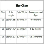 Scarpe da bambino con suola morbida in nappa per bambini Scarpe da culla per neonato, 11cm, 12cm, 13cm