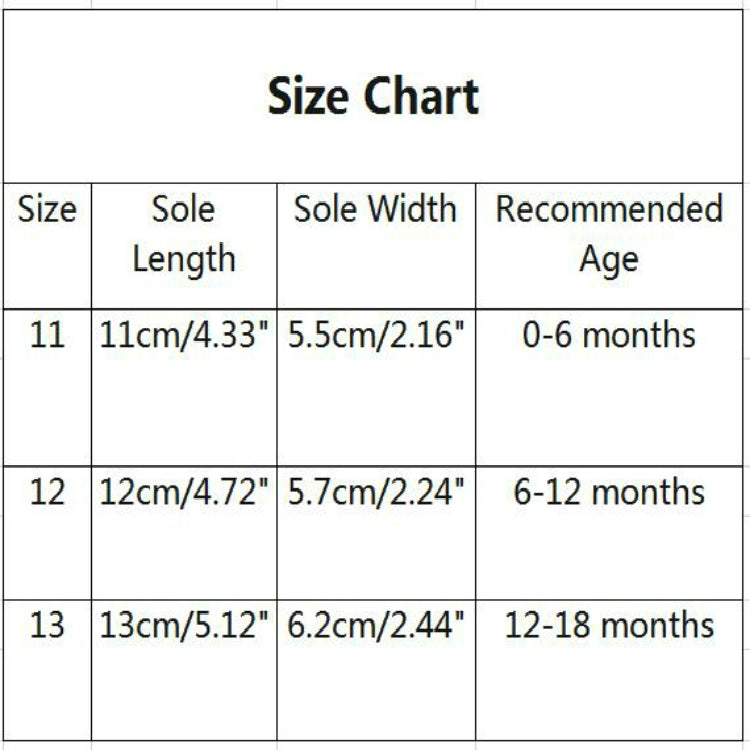 Scarpe da bambino con suola morbida in nappa per bambini Scarpe da culla per neonato, 11cm, 12cm, 13cm