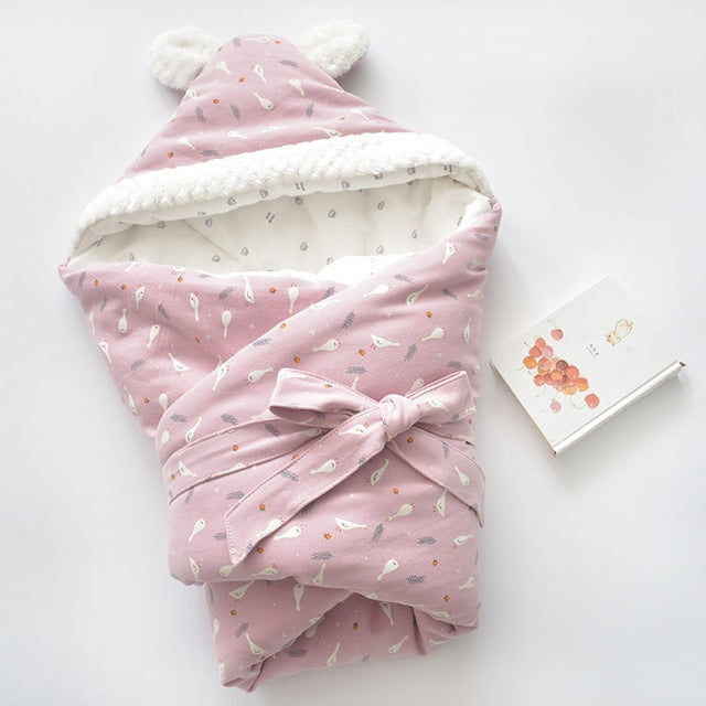 Coperta della tenuta del bambino del cotone del fumetto