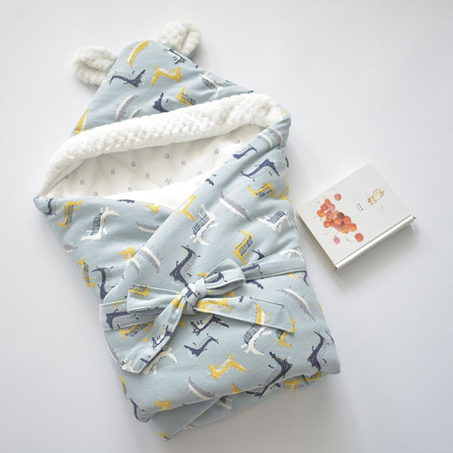 Coperta della tenuta del bambino del cotone del fumetto