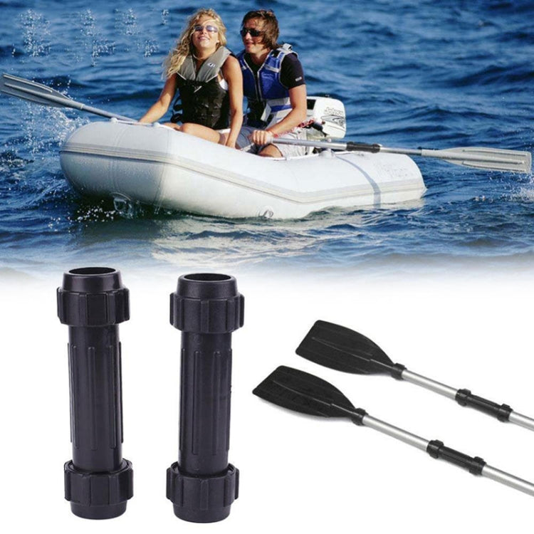 2 pezzi di tubo di collegamento per pagaia per gommone, connettore universale, accessori per barche per asta da 26-28 mm, Rubber Boat Paddle Connection Tube
