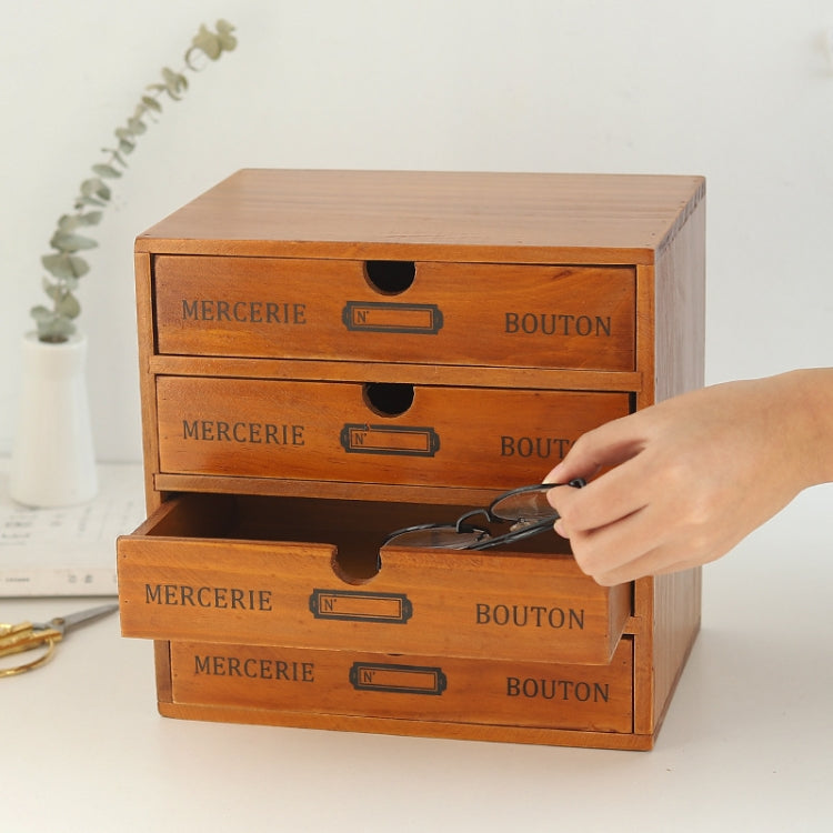 Scrivania con cassetto in legno retrò, One Pumping, Two Pumping, Three Pumping, Four Pumping