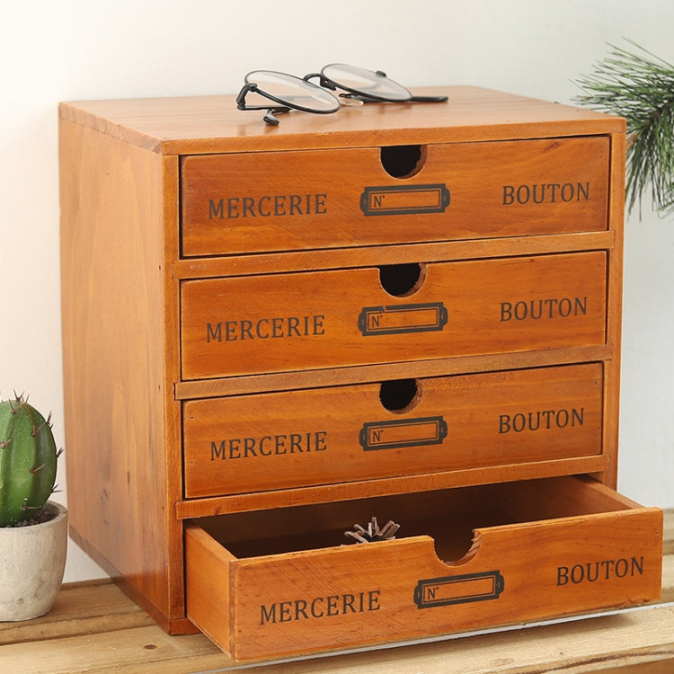 Scrivania con cassetto in legno retrò, One Pumping, Two Pumping, Three Pumping, Four Pumping