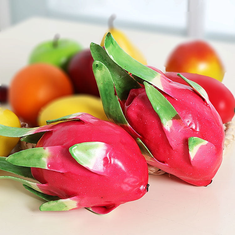 Simulazione Modello di frutta Drago Ornamenti di frutta Fotografia Puntelli Decorazione della casa Vetrina, Dragon Fruit