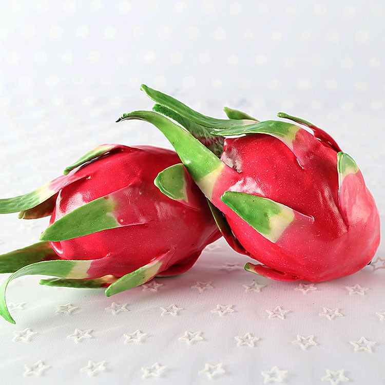 Simulazione Modello di frutta Drago Ornamenti di frutta Fotografia Puntelli Decorazione della casa Vetrina, Dragon Fruit