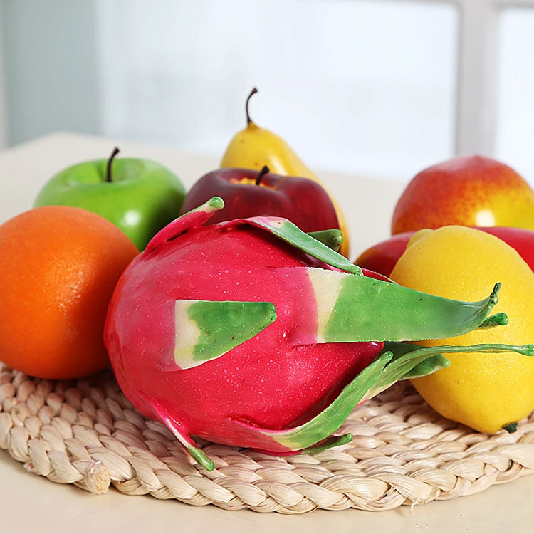 Simulazione Modello di frutta Drago Ornamenti di frutta Fotografia Puntelli Decorazione della casa Vetrina, Dragon Fruit
