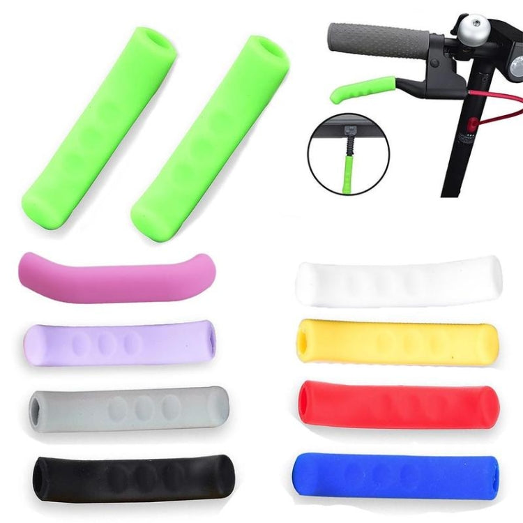 2 pezzi per copertura in silicone antiscivolo per freno a mano per scooter elettrico Xiaomi Mijia M365