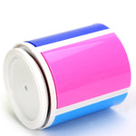 Portapenne rotondo multifunzionale colorato staccabile per ufficio di cancelleria rotante, Round Pen Holder