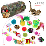 Set di giocattoli per gatti per animali domestici Giocattolo combinato per topi di peluche con bastoncini per gatti divertenti,Specifica:, No. 2 Set, No. 3 Set, No.4 Set, No. 5 Set, No. 6 Set, No. 7 Set, No. 8 Set, No. 9 Set, No. 10 Set, No.11 Set     ...
