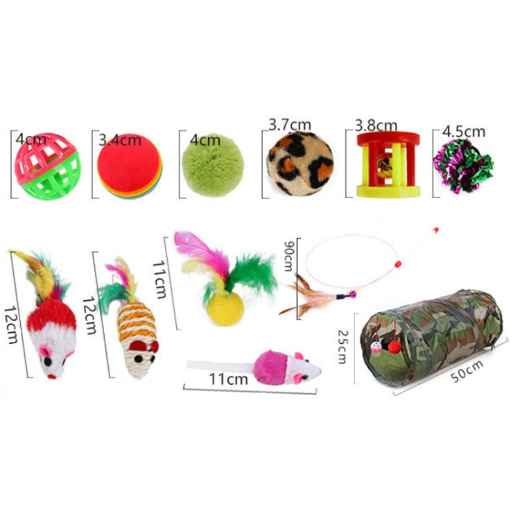 Set di giocattoli per gatti per animali domestici Giocattolo combinato per topi di peluche con bastoncini per gatti divertenti,Specifica:, No. 2 Set, No. 3 Set, No.4 Set, No. 5 Set, No. 6 Set, No. 7 Set, No. 8 Set, No. 9 Set, No. 10 Set, No.11 Set     ...