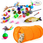 Set di giocattoli per gatti per animali domestici Giocattolo combinato per topi di peluche con bastoncini per gatti divertenti,Specifica:, No. 2 Set, No. 3 Set, No.4 Set, No. 5 Set, No. 6 Set, No. 7 Set, No. 8 Set, No. 9 Set, No. 10 Set, No.11 Set     ...
