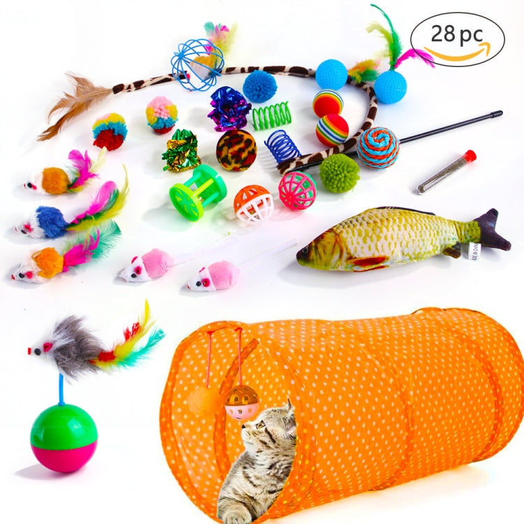 Set di giocattoli per gatti per animali domestici Giocattolo combinato per topi di peluche con bastoncini per gatti divertenti,Specifica:, No. 2 Set, No. 3 Set, No.4 Set, No. 5 Set, No. 6 Set, No. 7 Set, No. 8 Set, No. 9 Set, No. 10 Set, No.11 Set     ...