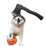2 pezzi creativi per cani gatto Halloween divertenti oggetti di scena ordinati fascia con cappuccio, S, M