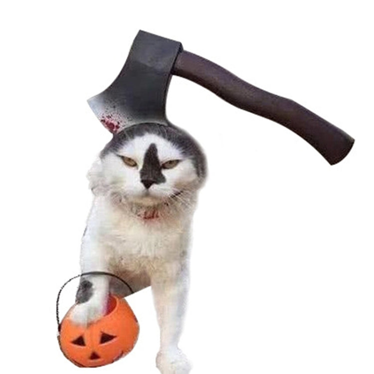 2 pezzi creativi per cani gatto Halloween divertenti oggetti di scena ordinati fascia con cappuccio, S, M