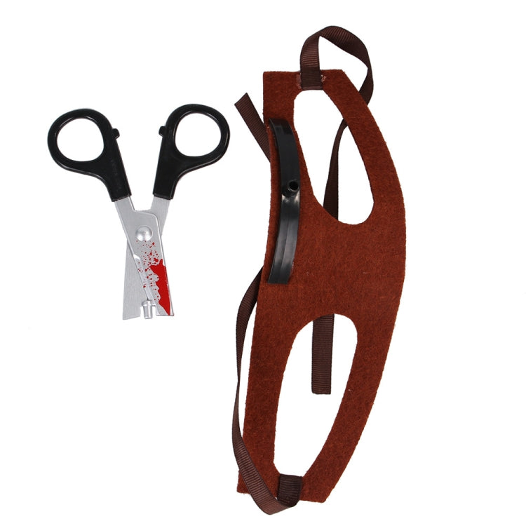 2 pezzi creativi per cani gatto Halloween divertenti oggetti di scena ordinati fascia con cappuccio, S, M