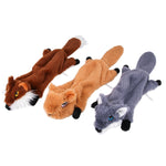 Morso giocattolo per cani Molari vocali resistenti all'usura Peluche per animali domestici di medie e grandi dimensioni, Small, Large
