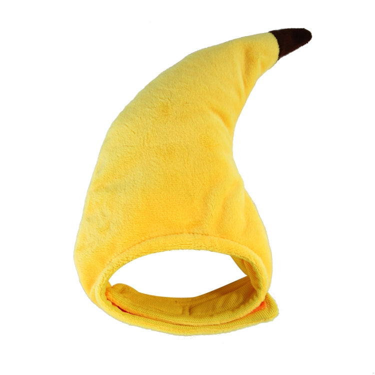 Creativo trasformato in divertente animale domestico gatto Teddy Festival divertente copricapo di banana, Banana Headgear