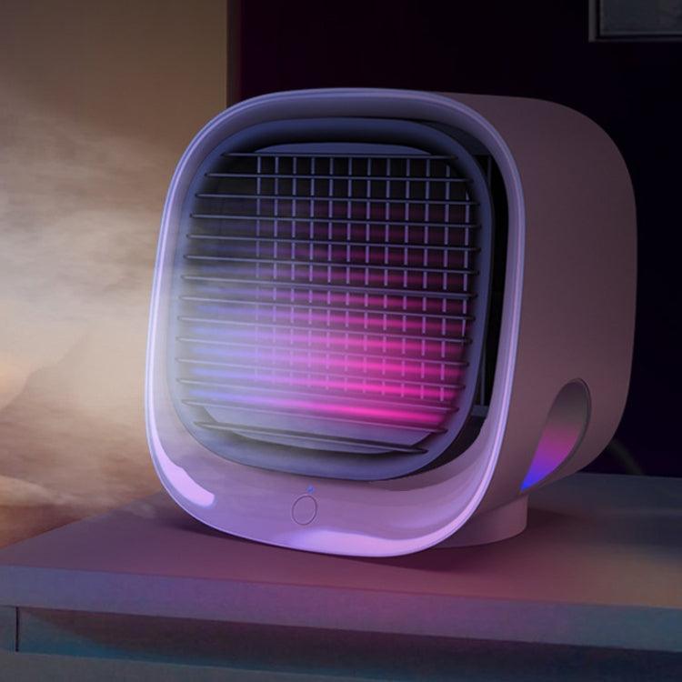 Mini ventilatore multifunzionale per aromaterapia, umidificazione, ventilatore portatile per condizionatore d'aria da ufficio, desktop per la casa