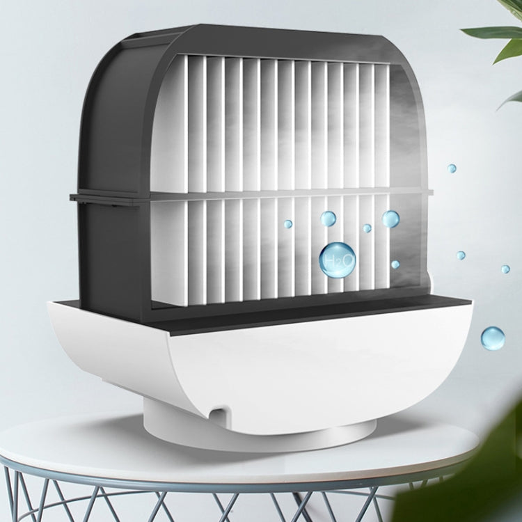 Mini ventilatore multifunzionale per aromaterapia, umidificazione, ventilatore portatile per condizionatore d'aria da ufficio, desktop per la casa