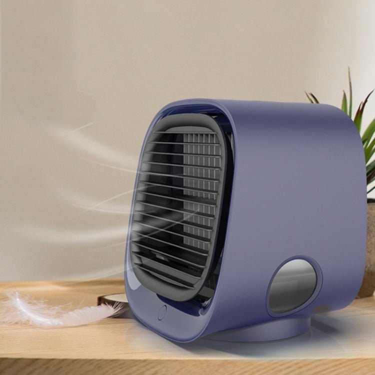 Mini ventilatore multifunzionale per aromaterapia, umidificazione, ventilatore portatile per condizionatore d'aria da ufficio, desktop per la casa, Sky White, Cherry Blossom Powder, Moran Green, Dark Blue