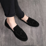 Scarpe da uomo slip-on in pelle scamosciata 37-48