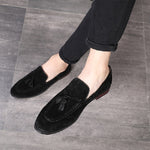Scarpe da uomo slip-on in pelle scamosciata 37-48
