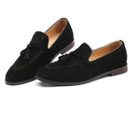 Scarpe da uomo slip-on in pelle scamosciata 37-48