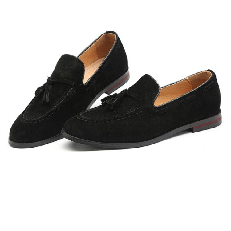 Scarpe da uomo slip-on in pelle scamosciata 37-48