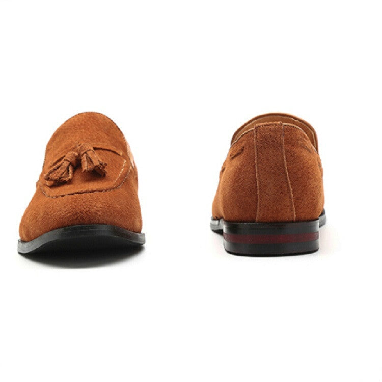 Scarpe da uomo slip-on in pelle scamosciata 37-48
