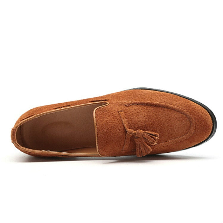 Scarpe da uomo slip-on in pelle scamosciata 37-48