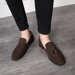 Scarpe da uomo slip-on in pelle scamosciata 37-48