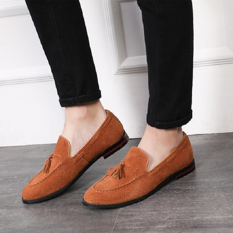 Scarpe da uomo slip-on in pelle scamosciata 37-48