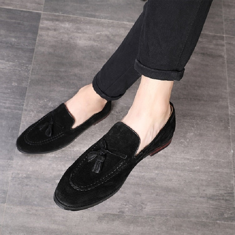 Scarpe da uomo slip-on in pelle scamosciata 37-48