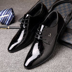Scarpe da uomo in pelle di coccodrillo lucida a punta, 38, 39, 40, 41, 42, 43, 44, 45